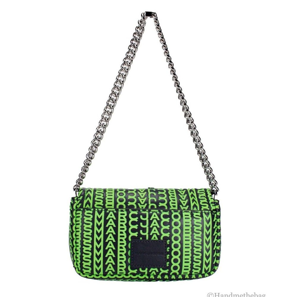 NEW Marc Jacobs The Monogram Leather J Marc Mini Shoulder Bag Handbag Purse NT - Picture 3 of 8